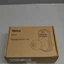 Veise Keyless Entry Door Lock with 2 Knobs, Electronic Backlit Keypad Deadbolt with Handle Set, Auto Lock, One-time Codes, Smart Deadbolt for Front Door, Easy Installation, Matte Black