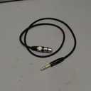 tisino XLR Female to 1/4 Inch (6.35mm) TRS Jack Lead Balanced Signal Interconnect Cable XLR to Quarter inch Patch Cable - 3.3 Feet