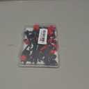 (Pre-Assembled) Dummy13 Magnetic Action Figure Set, T 13 Action Figure Set, Anti-Gravity Style, Stop Motion Figures, Magnetic Articulated Figures, Multi-Jointed Movable Robot (Red and Black(Boxed))