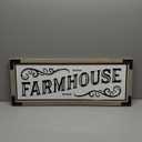 Patton Farmed Metal Farmhouse Sign 11×28 in