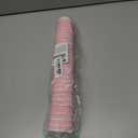 Restaurantware Ripple Wall Coffee Cups 25 Count 4 Ounce Insulated Light Pink Paper Cups, Rolled Rim Spill-Resistant Disposable Paper Non-Slip for Coffee, Beverages