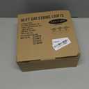 Pallerina 50Ft Outdoor Clear Multicolor Lights, LED G40 Globe Patio String Lights with 25 0.6W Colorful Bulbs(2 Spare), Outside Christmas Lights for Holiday Party Backyard Christmas