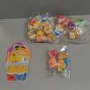 FHOZGECY Valentines Day Cards for Kids School, 25PCS Slow Rising Squishy Toys for Boys and Girls, Valentines Cards for Kids Classroom with Keychains, Valentines Classroom Exchange Party Favors