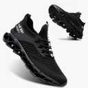 Vooncosir Men's Fashion Sneakers Breathable Mesh Running Shoes Blade Non Slip Soft Sole Casual Athletic Walking Shoes 47