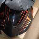 CARTMAN Adult Dirt Bike Helmet, DOT Approved Full Face Motorcycle Helmet, Matte Black and Yellow for Motocross, ATV, Offroad, Dirtbike