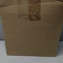 12 Pack Large Sublimation Canvas Grocery Tote Bags 18.5 x 15 x 3.94 Inch Reusable Beach Bags Bulk with Cotton Rope Handle DIY Christmas Appreciation Gifts for Women Teacher Nurse Beach, Wedding