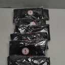 Double Couple 8 Pairs Compression Socks Men Women Knee High Compression Stockings for Sports Support Socks (Small-Medium, Black)