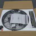 60 Inch Farmhouse Ceiling Fans with Rustic Lights, Caged Ceiling Fans with Remote, Industrial Ceiling Fan with Reversible DC Motor, Antique Flush Mount Fan with Chandelier for Living Room Bedroom