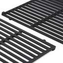 JCLMER Genesis II Grill Grate Replacement Parts for Genesis ii E-310/S-310, ii E-325, ii E-335/S-335, ii SE-335/SE-310, Cast Iron 66095 Cooking Grates for Genesis II LX 300 Series, Weber 66802,66805