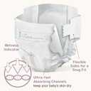 Bambo Nature Premium Eco-Friendly Baby Diapers, Size 1 (4-9 Lbs), 36 Count