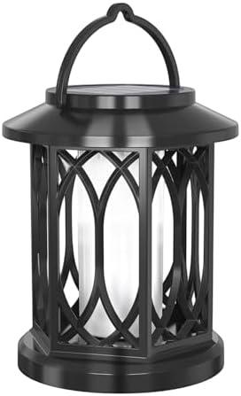 Solar Lanterns Outdoor Waterproof, Upgraded Bright Hanging Solar Lights for Outside,Solar Powered Lanterns Lighting LED for Garden Patio Yard Decorative 4Pack