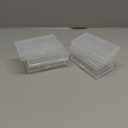 6 Pieces Mini Plastic Clear Beads Storage Containers Box for Collecting Small Items, Beads, Jewelry, Business Cards, Game Pieces, Crafts (5.2 x 3 x 1.2 Inch)
