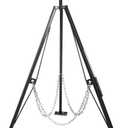 A-KARCK King Pin Adjustable Tripod 5th Wheel Stabilizer, Fifth Stabilizer Tripod Jack with 5000 lbs Load, Reduce Side-to-Side Movement of RV