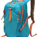 Small Hiking Backpack, 20L Lightweight Travel Backpacks For Men Women, Water Resistant Outdoor Day Pack, Ultralight Camping Daypack Backpacks, Durable Hiking Backpack Fit For Camping (With Rain-cover) (Lake Blue)