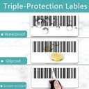 15 Rolls 2"x1" Direct Thermal Labels, 1300 Labels/Roll (19500 Labels), Self-Adhesive Address Barcode Sticker Label Rolls, Compatible with Zebra, Rollo, Munbyn & Most Thermal Printers