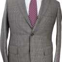 Brooks Brothers "Own Make Multicolroed Glen Plaid Luxury Suit Size 38 Short Navy, 38S/W32