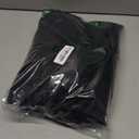 Men's Suit Slim Fit 2 Piece Suits for Men, Two Button Blazer Jacket Pants Set with Tie for Wedding Business Dinner (Black)