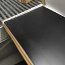 2-Tier Washer and Dryer Countertop w 54" W x 27.5" D Laundry Countertop Cover with Non-Slip Pad,Large Space Laundry Topper for Folding Clothes Over Washer and Dryer Black