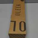 OLEEK Wall Coat Rack - Wall Shelf with Hooks - entryway Hooks - entryway Shelf - Modern Coat Rack - Wooden Coat Rack Wall Mount for Home Decor - Wooden Mount for Home Decor - Coat Hanger Wall Mount (Beige)