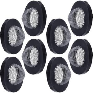 8pcs Water Hose Filter Washers, Stainless Steel Garden Hose Filter with Screen, Filter Gasket Seal Rubber Washers, Inlet Hose Washer 3/4 Inch Hose Connector, 5/8 Inch Washing Machine