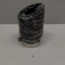 Carbon Fiber Exhaust Tip 3" Inlet to 4"Outlet, Universal Tailpipe 3 Inch Exhaust Muffler Tip (Gloss)