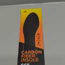 EstCarbon - Carbon Fiber Insole - 1 pc, Men 9, Women 9.5 - Unisex Orthotic Shoe Insert - Stiff Foot Plate - Turf Toe, Hallux Rigidus, Flat Feet, Plantar Fasciitis, Mortons Extension