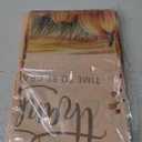 ATFUNSHOP Fall Thanksgiving Tablecloth 4 Packs 54x108 Plastic Disposable Thanksgiving Table Cloth Rectangle Fall Tablecover for Holiday Dinner Party Decorations Outdoor Picnic & Baby Showers