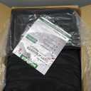 Bulk King Fitted Sheet Only Deep Pocket 6 Pack, Quick Sort Bottom Bed Sheets Color-Coded Label Threads, Soft Brushed Microfiber Hotel Motel Airb&bs Essentials for Hosts(Black, 78"x80")