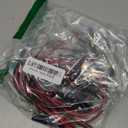 Seamaka 10 Pairs (Real 18AWG) 12V 5A DC Power Pigtail Barrel Plug Connector Cable,5.5mm x 2.1mm Male Female DC Pigtail Connectors Surveillance Camera Cables for CCTV Security Camera O-116