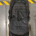 2 in 1 Baby Stroller, Convertible Bassinet Pushchair for Infants and Newborns 0-36 Months (Gold)