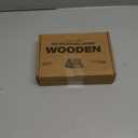 Rebee Vision Small Farmhouse Key Holder Wall Mount for Home Decor  Mini 7-inch Wooden Key Holder for Wall with 4 Hooks & Floating Shelf - Apartment Essentials for a Tidy & Trendy House (Brown)