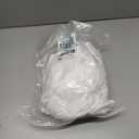 7.2FT White Round Backdrop Cover for 5 to 7.2ft Circle Arch Stand - Adjustable Round Arch Cover Circle Back Drop Cover for Birthday, Wedding, Baby Shower Photography Party Background Decor