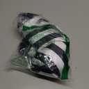 MACTING Christmas Black and White Tree Skirt, 30 Inch Annual Rings Tree Mat with Pom Poms for Xmas Tree Halloween Indoor Home Holiday Party Christmas Decorations