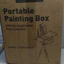 MEEDEN Portable Aluminum French Easel - Outdoor Tripod for Painting, Tabletop, Carry Bag