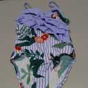 Moon Tree Girls One Piece Swimsuits Ruffle Swimwear Beach Bathing Suit 2-14 Years. Size 3T