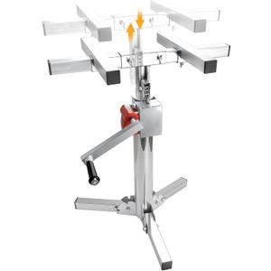 Helivivfy Cabinet Lift Jack-Cabinet Mounting Brackets Made of Stainless Steel，Bracket for Static Loads Up to 150kg，Two Lifting Options for Cabinet Lift Jack