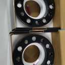 6X5.5 Wheel Spacers, KSP Forged 1"(25mm) 6x139.7mm to 6x139.7mm Thread Pitch M12x1.5 Hub Bore 108mm Adapters for Tacoma 2005-2023, 4Runner Tundra FJ Land Cruiser Black, Not Hubcentric