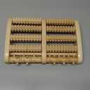 Brookstone Foot Massager for Neuropathy & Plantar Fasciitis Relief - Wooden Foot Roller Massager, Neuropathy Pain Relief for Feet - Mom Gifts for Women & Gifts for Dad. Portable for Home or Travel (Oak)