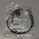 Downhill 1 PC ABS Wheel Speed Sensor, Durable Rear Left and Right Anti-Lock Sensor, Compatible with Peugeot 307 308 408 Accessories, Replacement#4545L0 454508 9665386880 (Black)