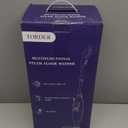 Torder Scrub and Steam Mop with 13 Accessories,Floor Scrubber Spin Mop for Hard Floors Deep Cleaning,Washable Mop Pads for Home,550ml Capacity,Chemical-Free Deep Clean & Sanitize with High Temperature (White)