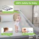 1-Piece Adjustable Height Baby Bed Rail, Kids Safety Guard Rails for Twin Full Queen King Size (1 Side:78.7"), 1 SIDE:78.7IN