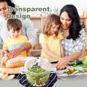 Glass Saucepan with Cover, Transparency Stovetop Pot,Dual Handles Pan with Lid for Pasta Noodle, Soup, Milk, Baby Food making or heating 1.35L/1.9L (1.35L)