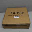 Round Side Table, Small Drink Table for Small Spaces, Modern Accent End Table Nightstand with Solid Wood Leg for Living Room, Bedroom, Corners, and Office (White)