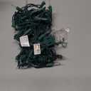 Joiedomi Clear Christmas String Lights Indoor,100 Count Mini White Fairy Light Outdoor,19.4 FT Decor for Patio Dorm Classroom Bedroom Holiday Wedding Party Garland Birthday Festival,Green Wire