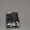 2 Pack Suitcase Straps, Bright Color Adjustable Luggage Belts, TSA Approved (Black)