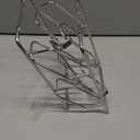 Wealrit Pot-Lid-Organizer Rack, 4-Tier Pots and Pans Lid Organizer Door Mounted Pot Cover Holder Rack for Cabinet Door/Wall Hanging Pot Cover Support for Kitchen Storage No Drilling