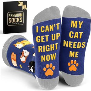 Funny Gifts For Men, Women  Fuzzy Cat Dog Sock For Dad Mom - Christmas Gifts, Stocking Stuffers for Animal Lovers