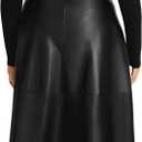 City Chic Women's Plus Size Dress - Lola Mixed Media, 20 Black