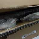 DR. INFRARED HEATER Carbon Infrared Patio Heater with Tripod, Remote Control, Optional On/Off Tip-Over Protection, Freestanding or Wall-Mounted, Black