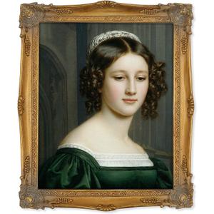 SIMON'S SHOP Vintage 8x10 Picture Frame, Gold Picture Frames 8 by 10, Wall and Tabletop Photo Frames